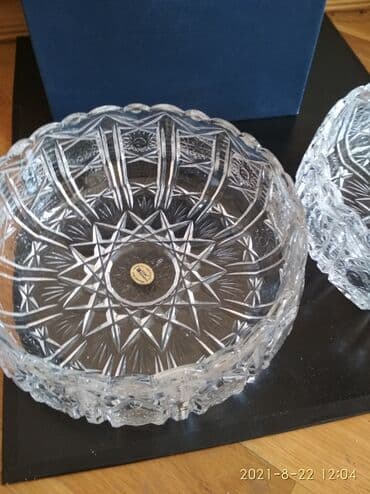 pul qablari: Bohemia Çexiya istehsalı orijinal 1984 ilin cütü 200₼ — 2