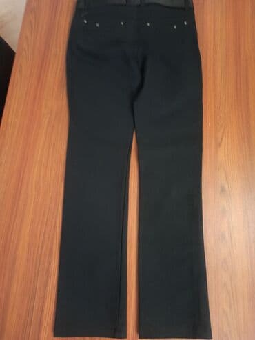 qara cins salvarlar: RBR brendi kişi şalvarı – qara rəngdə, klassik-kazual üslub. - Parça — 4