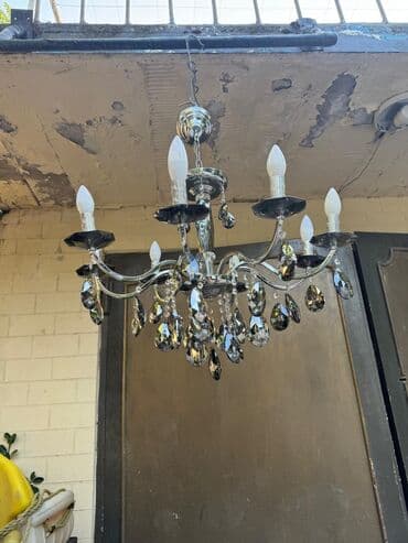 çılçıraqlar sederek: Çılçıraq, 8 lampa, Metal — 3