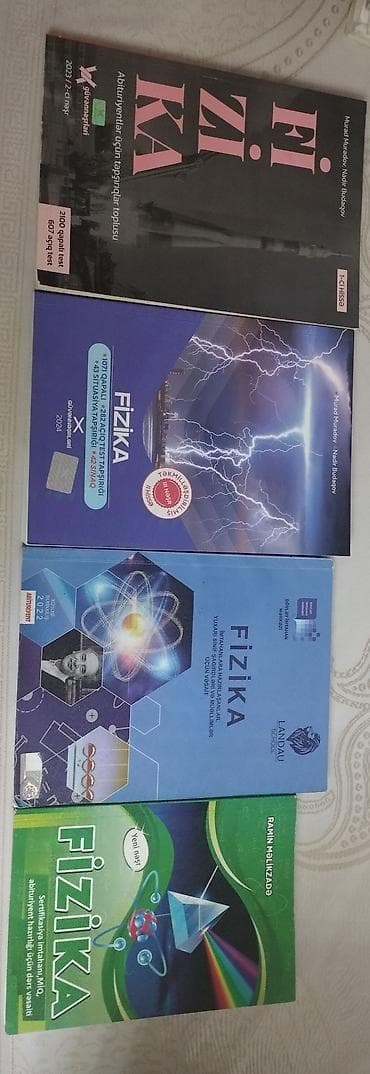 Fizika üzrə hazırlığa aid 4 kitab dəsti - Fizika – Abituriyentlər — 1
