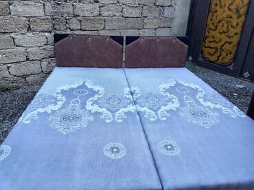 1 gune 1 kilo ariqlamaq: Təzə çarpayılar. 1 nəfərlik çarpayılar 60manat. 2 nəfərlik taxt — 21