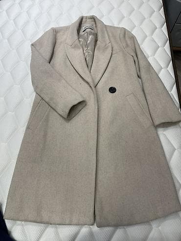 cantalar: Palto, Stradivarius, M, rəng - Bej — 3