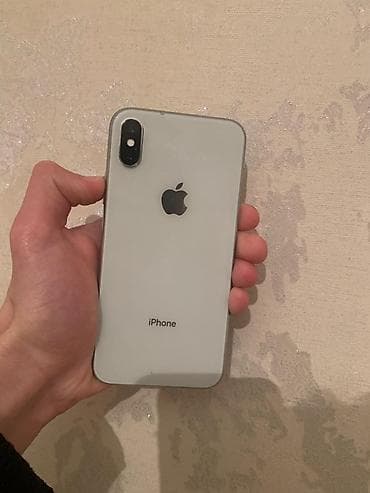 IPhone X, Gümüşü