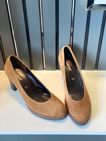 şnurlu qadın mokasinləri: Tuflilər, Ölçü: 38.5, rəng - Qəhvəyi, İşlənmiş — 2