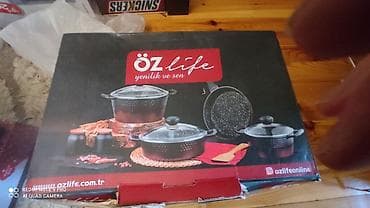 termos qazan: Qazan, rəng - Qara, Qranit, Türkiyə — 1