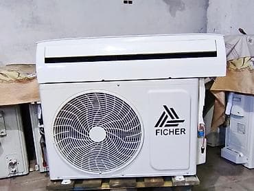 gree kondisaner: 1 AYIN KONDISIONERI 🐽 FİSHER 60 Kvadrata 18.000 btu. Frion R 410 — 2