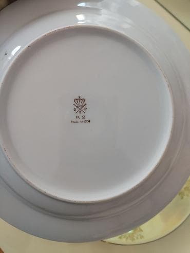 dam: Boşqablar, 8 ədədli dəst, rəng - Ağ, Farfor, Almaniya — 3