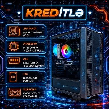 Gaming PC ➡️Gaming PC – | Core i5 14400F 4.70 GHZ | RTX 5060 8GB |