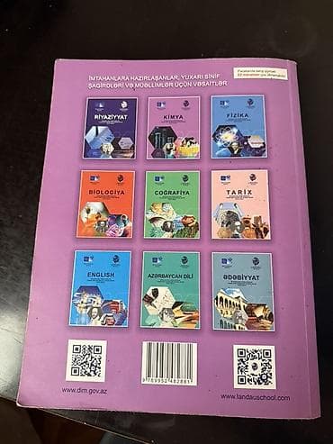 kimya kursu: Məhsul: “Kimya” – DİM və Landau School nəşri, abituriyentlər üçün — 2