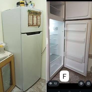 2 qapılı Hoffman Soyuducu Satılır, rəng - Ağ