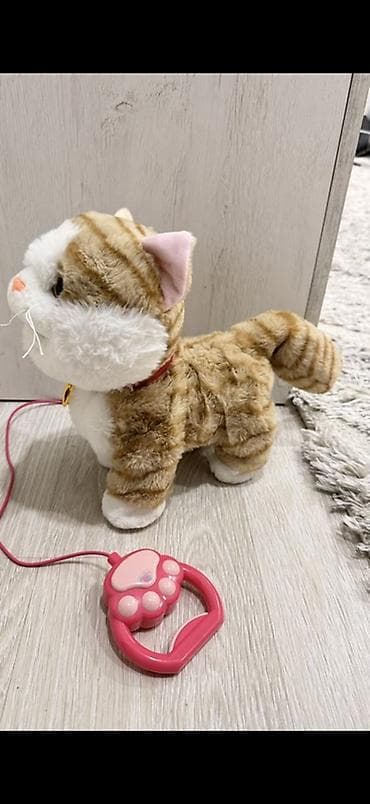 Oyuncaqlar: Uzaqdan idarə olunan interaktiv pişik oyuncağı - Yumşaq plyuş — 2