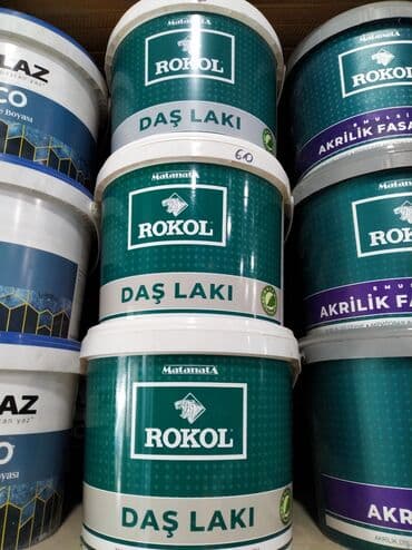 tikkurila boyalari qiymetleri: Akril Boya Fasad, rəng - Yaşıl — 1
