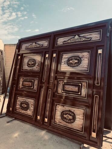 avtomat darvazalar: Eni-3 Hündürlük 2.60 List Temiz -2 Profil 40/40 Şveller-8.Gördüyümüz — 5