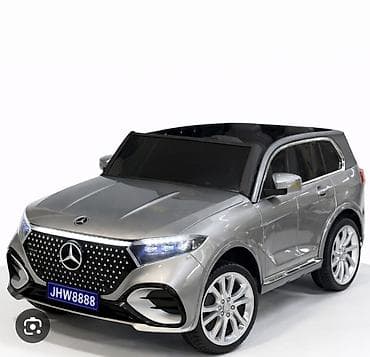 oyuncaq rol: Uşaq üçün elektrikli miniatür SUV maşın - Korpus: gümüşü rəng, geniş — 1