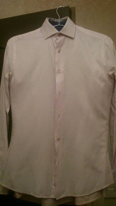 розовые мужские кофты: Рубашки,б/у. Размеры указаны на фото (S,M,L,XL). Есть еще джемпер — 1