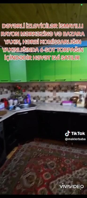 gence tap az: İsmayıllı şəhər mərkəzinə və bazara yaxın, Hərbi Komissarlığın — 6