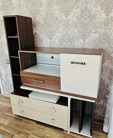 матрас 200 на 200: Qonaq otağı üçün funksional TV stendi/komod - Material: MDF/LDSP — 2