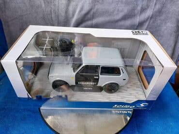 metbex tavan modelleri: Коллекционная модель Lada Niva Vlada Grey Black 1980 SOLIDO Art. — 27