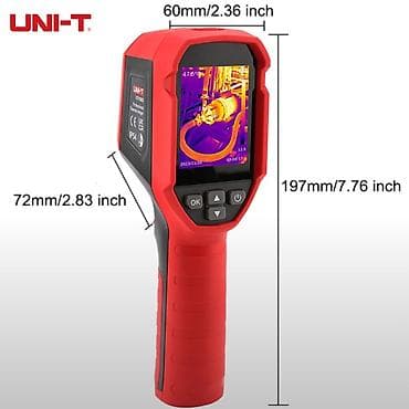 Termometrlər: Termal kamera Model: UNI-T UTI 160S Elektrik avadanlıqlarında — 3