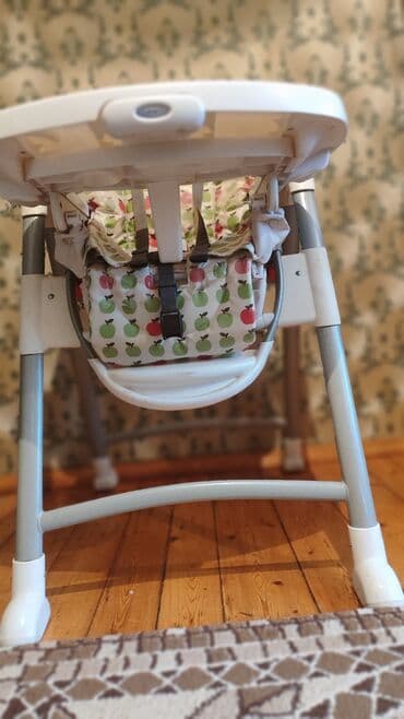 uşaq stollari: Uşaq yemək stulu - Brend: Graco - Rəng və dizayn: krem fon üzərində — 3