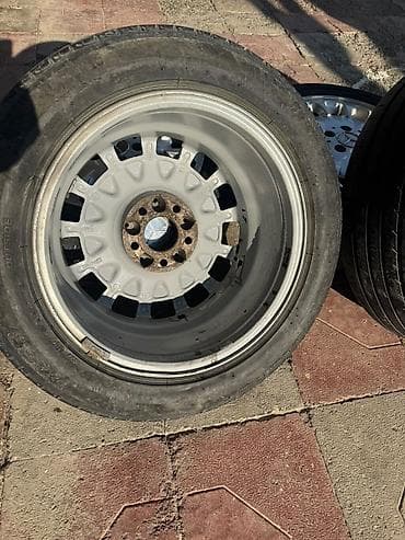 w210 diskler: İşlənmiş Disk təkər Mercedes-Benz 215 / 55 / R 16, 5 Boltlu — 7
