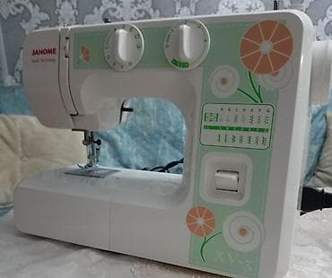 Elektronika: Janome tikiş maşını – XV-3 (Japan Technology) - Kompakt və rahat — 2