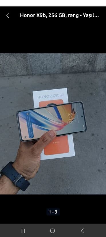 rampage v900 s: Honor X9b, 256 GB, rəng - Yaşıl, İki sim kartlı — 1