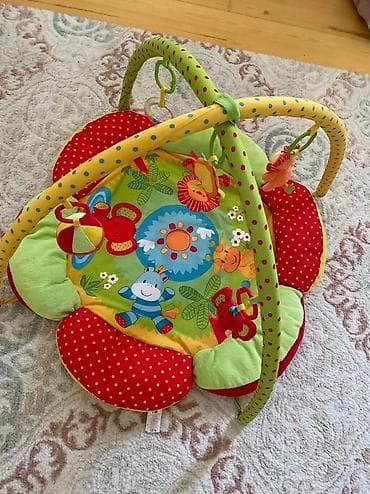 panda oyuncaq: Mothercare usaq oyun xalcasi. Cox az istifade olunub — 2