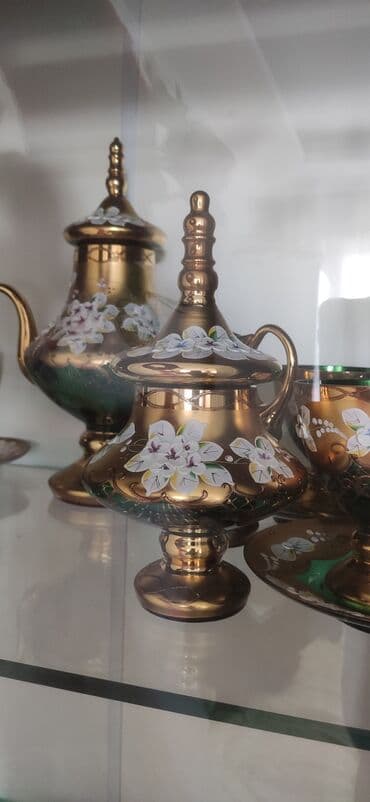 assa cayı qiyməti: Serviz oriqinal Caynik,sud qabi,pesok qabi,6 caşka,6 nəlbəki. Əla — 1