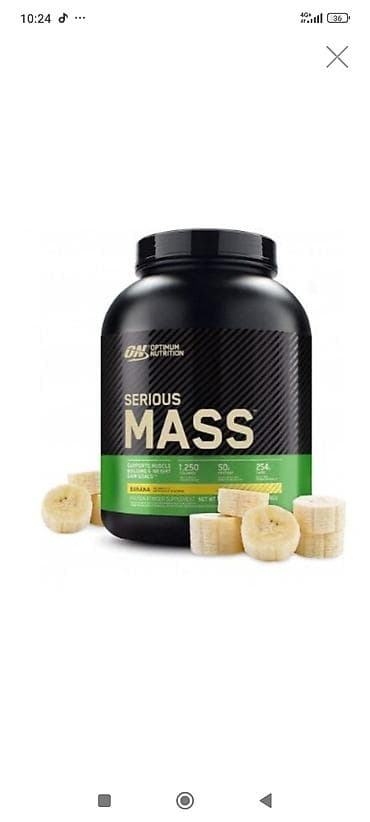 Gainer Optimum Nutrition, Çəki: 2501 - 3000 g, İşlənmiş