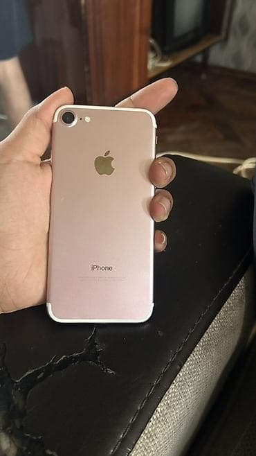 iphone x barter: IPhone 7, Rose Gold, Barmaq izi — 1