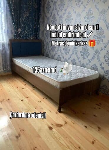 ikinci əl taxt: Yeni, Təknəfərlik çarpayı — 1