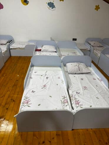 tek çarpayı: Oğlan və qız üçün, Çarpayı, Bazasız, Matras ilə, Siyirməsiz — 3