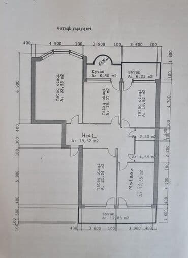 снять квартиру в баку на месяц: Səməd Vurğun küçəsi, Olimpik Starın yanında Niaqara restoran ilə — 9