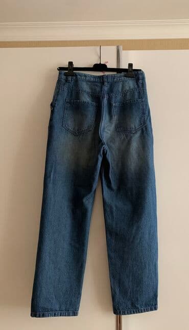 salvarlar ve koftalar: Cins şalvar, Qız üçün, 10 - 12 yaş, Benetton — 2