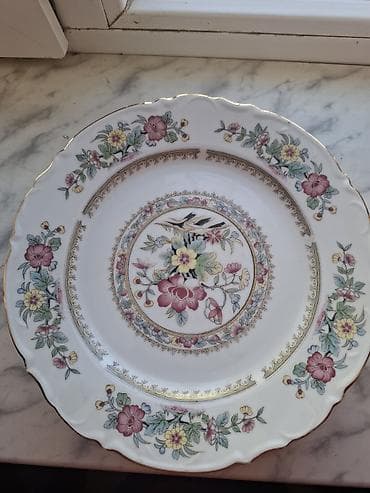 piknik süfrəsi: Boşqablar, 6 ədədli dəst, rəng - Qızılı, Farfor, Yaponiya — 2