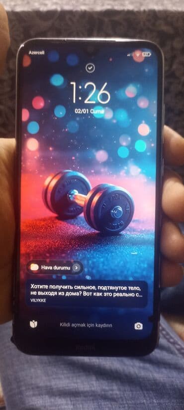 Redmi Note 8T, 32 GB, rəng - Gümüşü, Sensor