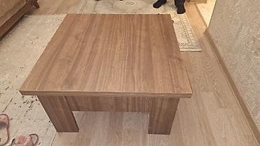qoz şekli: Jurnal masası, Transformer, Laminat, Kvadrat masa — 3