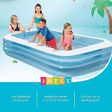 3.05×58 hovuz madeli💦Orginal 3 qat qalın İntex hovuz🐬 birbaşa sürətli — 1
