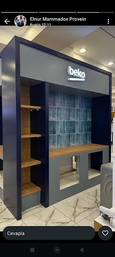 Sifarişlə mebel: Reklam,mebel və sərgi stendlərinin hazırlanması xidməti - Brendə — 4