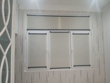 qarmoşqa pərdə: Plisse jalüz pərdələr - Pəncərə çərçivəsinə inteqrə olunan — 6