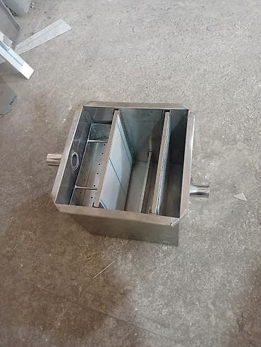 su despensoru: Paslanmayan poladdan yağ tutucu (grease trap) – istənilən ölçüdə — 7