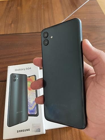 philips xenium 9@9d: Samsung Galaxy A04, 64 GB, rəng - Qara, Sənədlərlə — 3