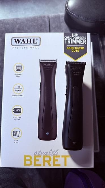 wahl: WAHL Professional ProLithium Beret Stealth – peşəkar trimmer - Slim — 1