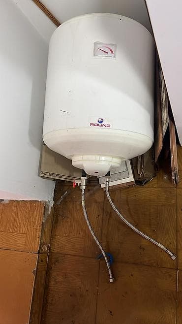 ванна душ: ROUND markalı elektrikli su qızdırıcısı (boiler) Yenidir.1 gündə cəmi — 1