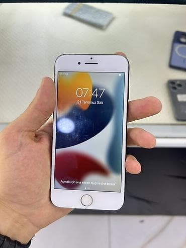 Техника и электроника: IPhone 7, 64 ГБ, Черный, Отпечаток пальца — 5