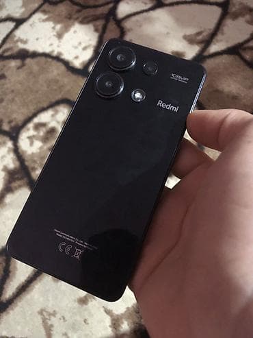 telegonlar: Redmi Note 13, 128 GB, rəng - Qara, Barmaq izi — 2