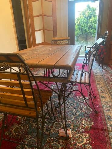 кухонные стулья: Для гостиной, Нераскладной, Прямоугольный стол — 2