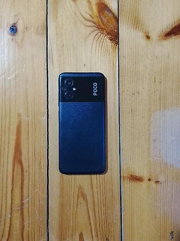 telefon redmi 11: Poco M5, 128 GB, rəng - Qara, Barmaq izi — 3