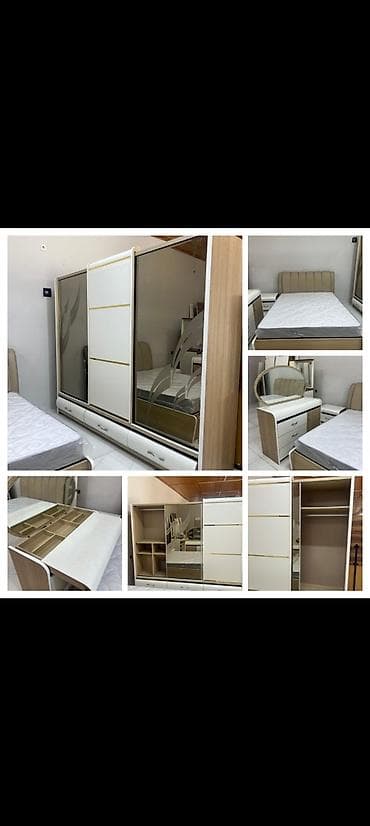 *Yataq desti satılır (yeni matrasla)* Dolab ölçüləri Eni 266 sm Hund